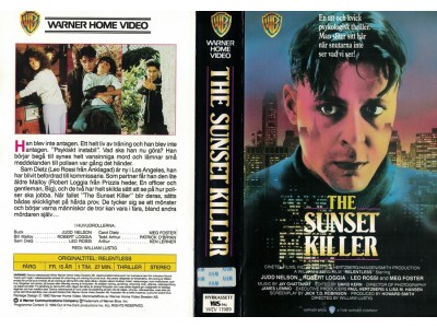 The Sunset Killer  VHS  Inst.